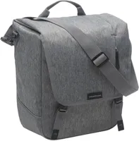 Enkele fietstas / schoudertas New Looxs Nova Single - 16 liter - grijs Enkele fietstas / schoudertas New Looxs Nova Single - 16 liter - grijs