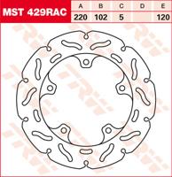 TRW Remschijf, remschijven voor de moto, MST429RAC