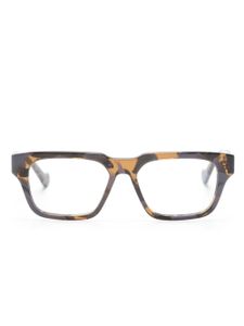 Gucci Eyewear lunettes de vue GG09630 à monture carrée - Marron