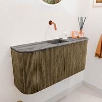 Toiletmeubel Mondiaz Joya Dlux | 93.2 cm | Meubelkleur Dusk | Faye wastafel Sombra Wasbak Midden | Zonder kraangat(en) Toiletmeubel Mondiaz Joya Dlux | 93.2 cm | Meubelkleur Dusk | Faye wastafel Sombra Wasbak Midden | Zonder kraangat(en)