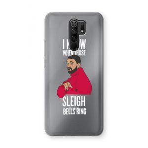 Sleigh Bells Ring: Xiaomi Redmi 9 Transparant Hoesje