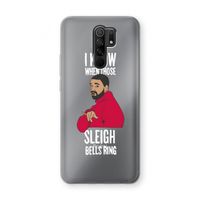 Sleigh Bells Ring: Xiaomi Redmi 9 Transparant Hoesje