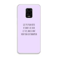 Ochtendhumeur: Xiaomi Redmi Note 10 Lite Transparant Hoesje