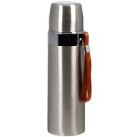 RVS thermosfles / isoleerfles zilver 0.5 L   - - thumbnail