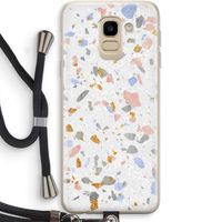 Terrazzo N°8: Samsung Galaxy J6 (2018) Transparant Hoesje met koord