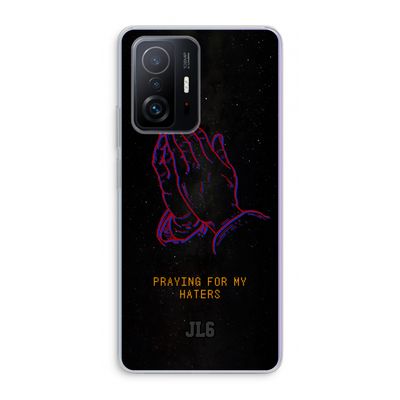 Praying For My Haters: Xiaomi 11T Pro Transparant Hoesje
