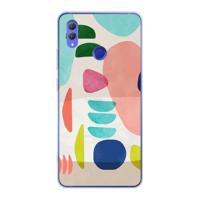 Bold Rounded Shapes: Honor Note 10 Transparant Hoesje