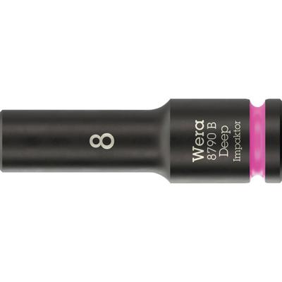 Wera 8790 B Impaktor Deep 05005550001 Dop (zeskant) Dopsleutelinzetstuk 8 mm Wera 8790 B Impaktor Deep 05005550001 Dop (zeskant) Dopsleutelinzetstuk 8 mm