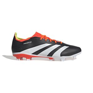 adidas Predator League Gras Voetbalschoenen (FG) Zwart Wit Felrood