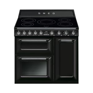 Smeg Victoria CUISINIARE TR93IBL2 Range-fornuis Inductiekookplaat zones Zwart A