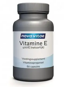 Nova Vitae Vitamine E 400iu Capsules 60st