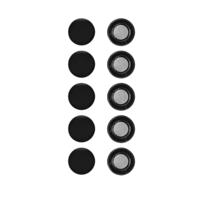 Benson koelkast Magneten rond - zwart - 10 x stuks - D30 mm Benson koelkast Magneten rond - zwart - 10 x stuks - D30 mm