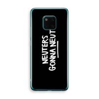 Neuters (zwart): Huawei Mate 20 Pro Transparant Hoesje Neuters (zwart): Huawei Mate 20 Pro Transparant Hoesje