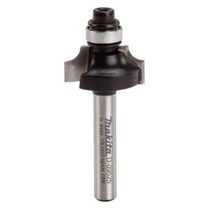 Makita D-09525 Freesbit Kwartrondfrees + lager S 6mm 20,64x9,53mm R3,97