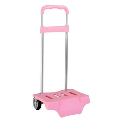 Rugzaktrolley Safta Roze 30 x 85 x 23 cm Rugzaktrolley Safta Roze 30 x 85 x 23 cm