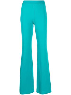 THE ANDAMANE pantalon Gaia évasé - Bleu