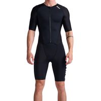 2XU Aero trisuit korte mouw zwart heren M