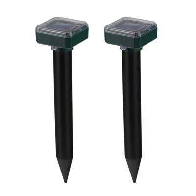 Mollenverjagers op solar-energie - 6x - 25 cm - 400Hz - bereik tot 600 m2