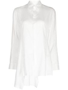 Yohji Yamamoto chemise Lawn - Blanc