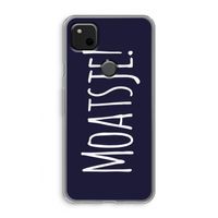 Moatsje!: Google Pixel 4a Transparant Hoesje
