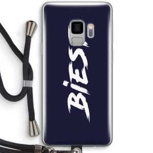 Biest: Samsung Galaxy S9 Transparant Hoesje met koord