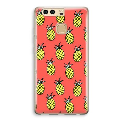 Ananas: Huawei P9 Transparant Hoesje