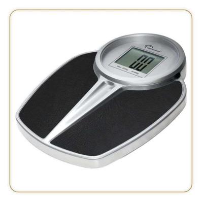 Personenweegschaal - LITTLE BALANCE - 8327 - PRO M 225 - Elektronische weegschaal - 225 kg / 1 kg - Zwart / Zilver