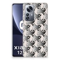 Xiaomi 12 Pro TPU Hoesje Salamander Grey