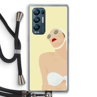 Summer: Oppo Find X3 Neo Transparant Hoesje met koord