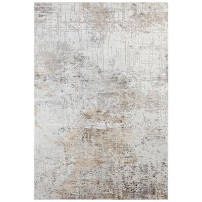 Vloerkleed Chameis - Grijs Beige 140x95cm - - Dekbed-Discounter.nl