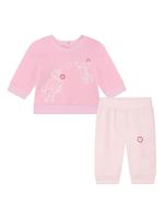 Kenzo Kids survêtement à imprimé animalier - Rose - thumbnail