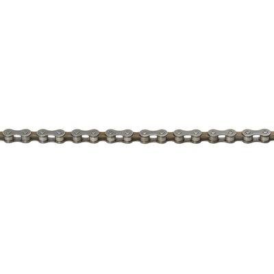 Shimano M-wave ketting single speed, 1/2x1/8 112l grijs/bruin (hangverpakking)
