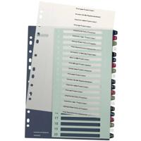 Leitz 1239 Style Register DIN A4 1-20 Polypropyleen Meerdere kleuren 20 tabbladen Extra breed, PC-beschrijfbaar 1239-00-00 Leitz 1239 Style Register DIN A4 1-20 Polypropyleen Meerdere kleuren 20 tabbladen Extra breed, PC-beschrijfbaar 1239-00-00