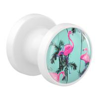 Tunnel met Crazy Exotics-design Acryl Tunnels & Plugs