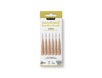 The Humble Co. Interdental borsteltje 6 st - geel - 0.70 mm