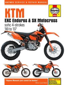 KTM EXC Enduro & SX Motocross (00 - 07) 4629