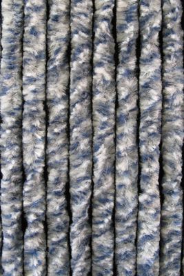 Sunarts model 8148 Kattenstaarten Blauw / Grijs / Wit gem. afm. 100 x 230 cm