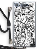 Vexx City #2: Sony Xperia XZ1 Transparant Hoesje met koord