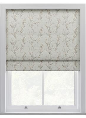 Laura Ashley - Vouwgordijn - Pussy Willow Embroidery Blush
