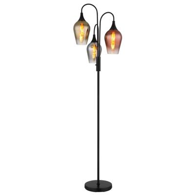Globo VloerlampLavus gekleurd glas 3-lichts - 15552-3S