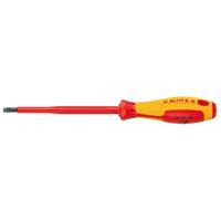 Knipex VDE VDE Platte schroevendraaier Kopbreedte: 3 mm Koplengte: 100 mm DIN EN 60900