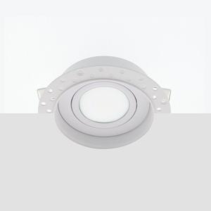 Bella Ondiepe LED trimless spot kantelbaar 5Watt rond WIT IP65 dimbaar - interne driver