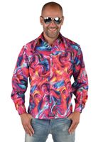 70&apos;s Blouse "Funky pink"