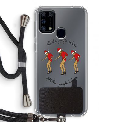 Jingle Ladies: Samsung Galaxy M31 Transparant Hoesje met koord