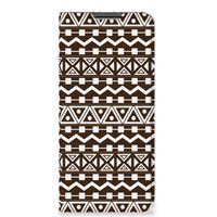 OPPO A54 5G | A74 5G | A93 5G Hoesje met Magneet Aztec Brown