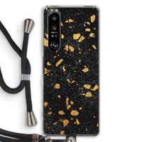 Terrazzo N°7: Sony Xperia 1 III Transparant Hoesje met koord