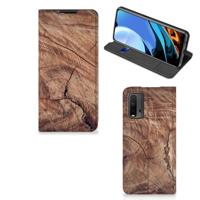 Xiaomi Poco M3 | Redmi 9T Book | Wallet Case | Tree Trunk