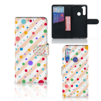 Xiaomi Redmi Note 8T Telefoon Hoesje Dots - thumbnail