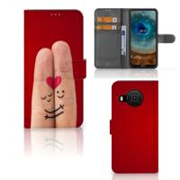 Nokia X10 | Nokia X20 | Wallet Case | met Pasjes | Liefde - Origineel Romantisch Cadeau