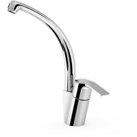 Keukenkraan Tres K | Opbouw | 360° Draaibaar | Mengkraan | 1-hendel | Rond | Chroom